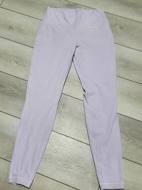 Lululemon Align High-Rise Pant Double Lined Squat Proof Lilac Dew Sz 10